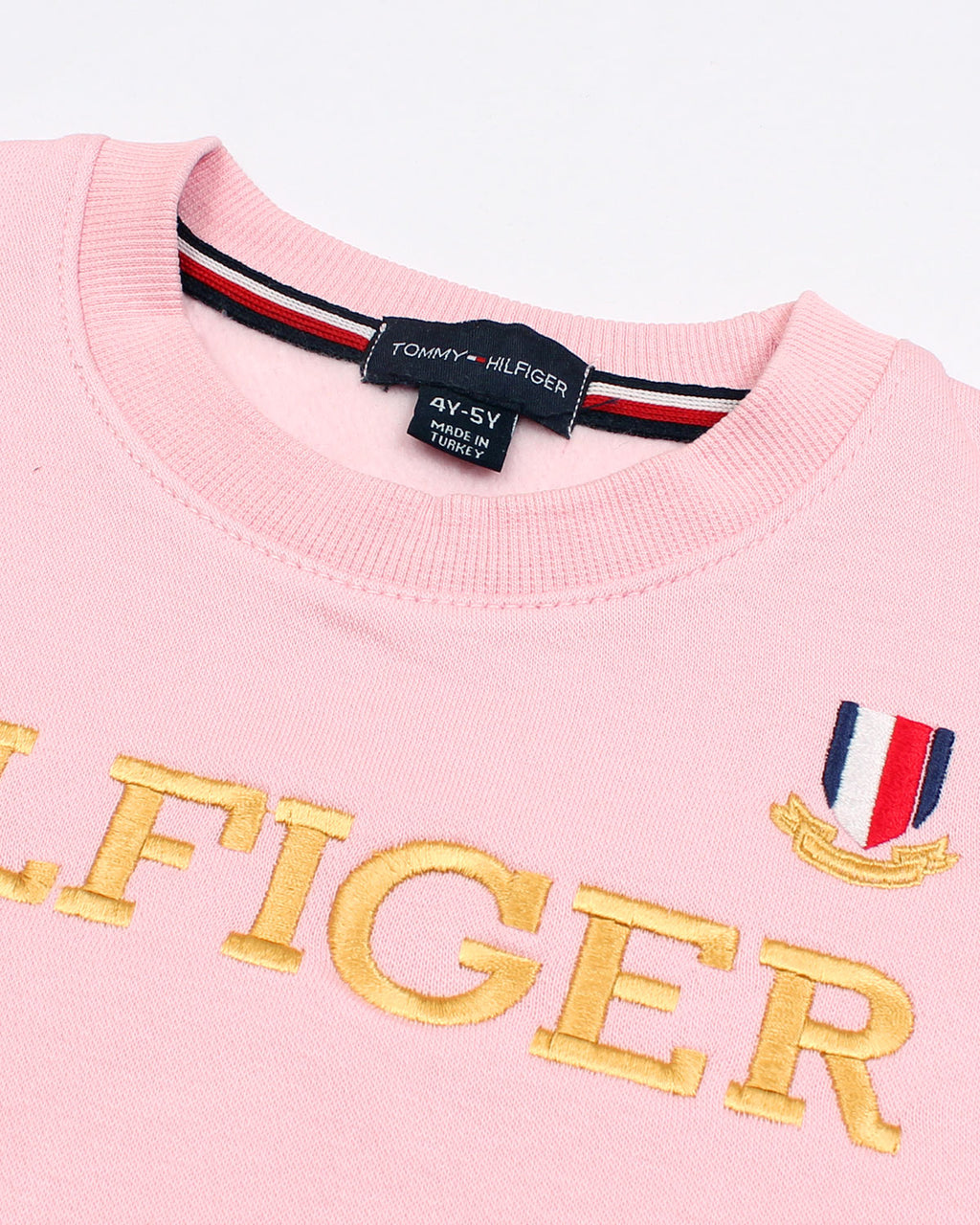 Tommy Kids Logo Tracksuit Set – Pink