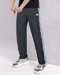 Adi. Tricot Three Stripes Track Pant - Grey
