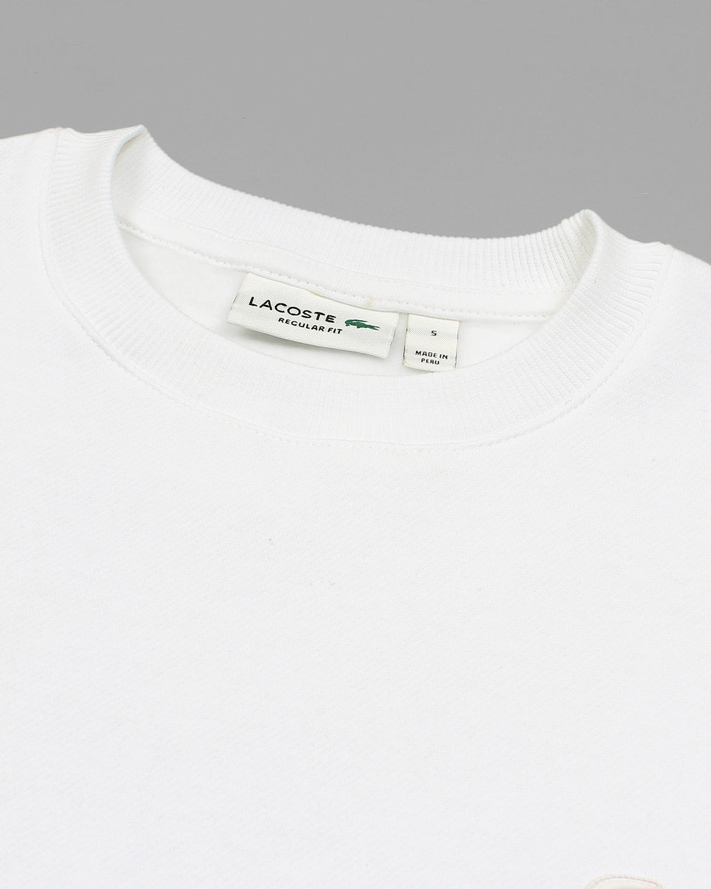 Premium Men’s Loc. Crew Neck Sweatshirt - White