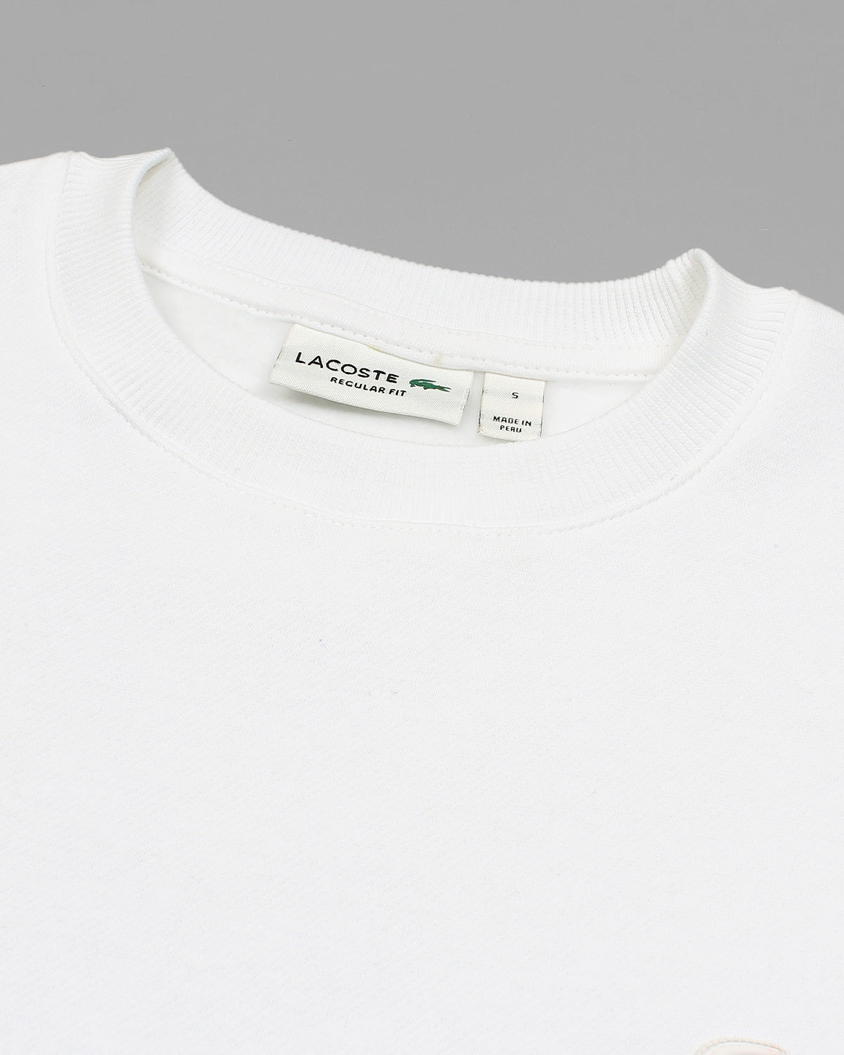 Premium Men’s Loc. Crew Neck Sweatshirt - White