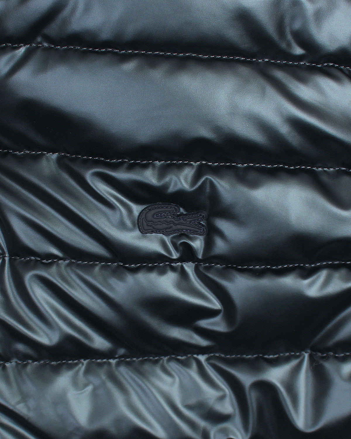 Premium Mens Quilted Nylon L-C-O-S-T Gillet - Black