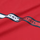 TM-HF Line Motive Tee Shirt - Red