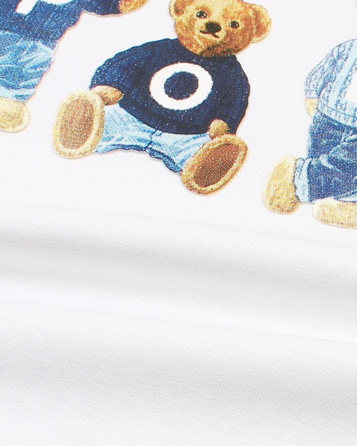 Premium Kids Bear T Shirt - White