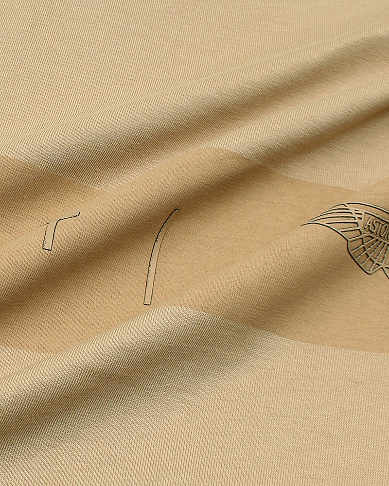 HKT Signature Tee - Beige