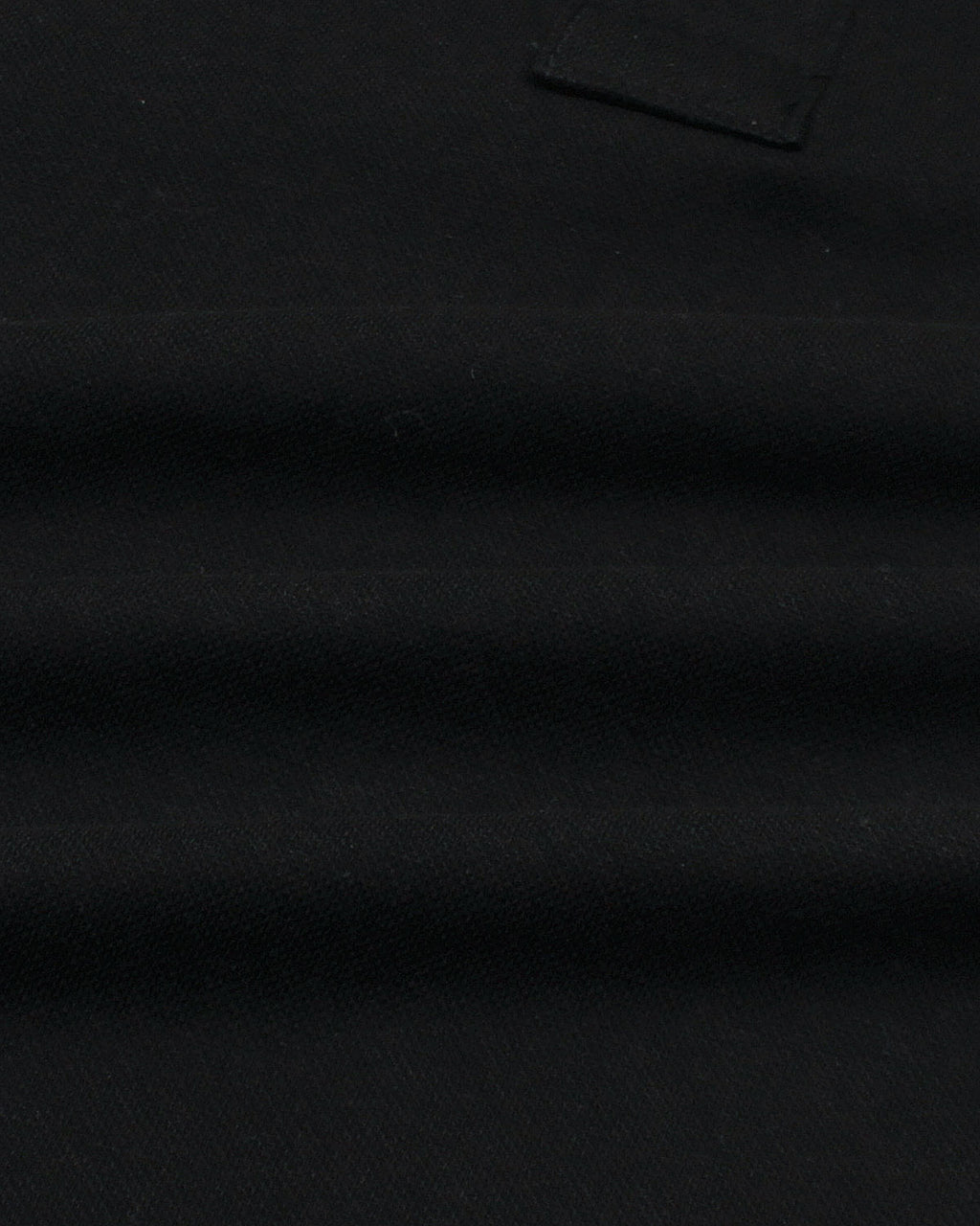 A-X Collar Design Polo - Black