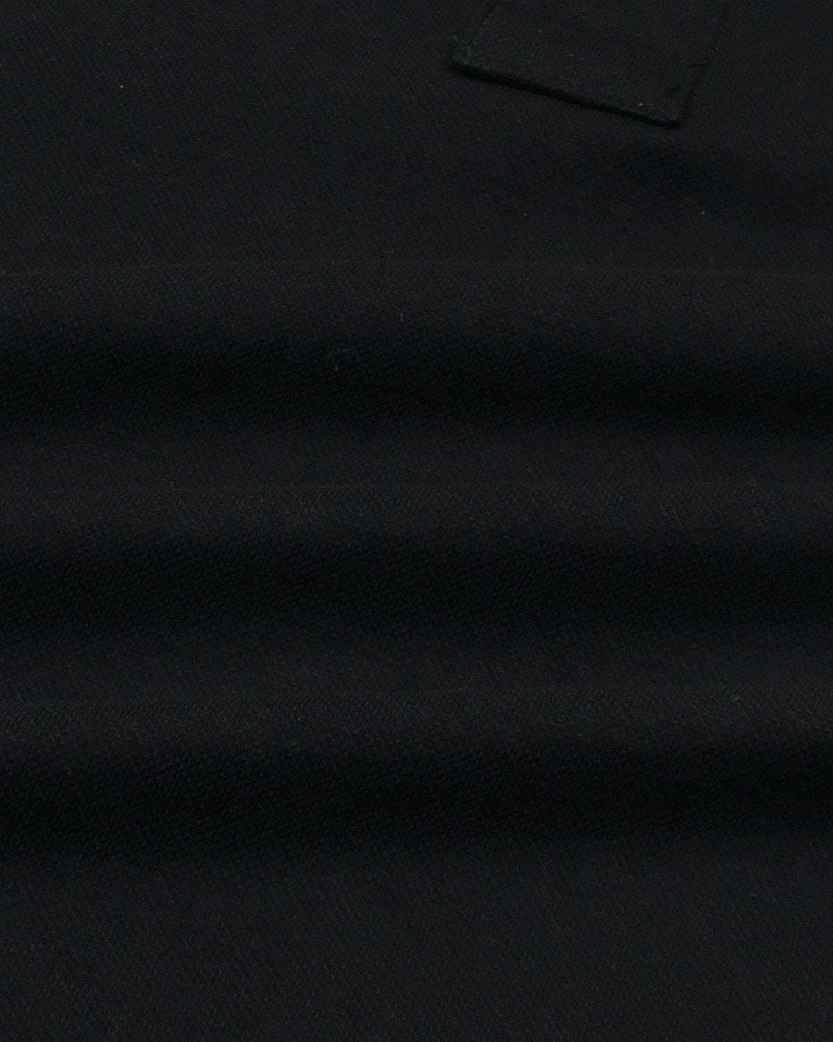 A-X Collar Design Polo - Black