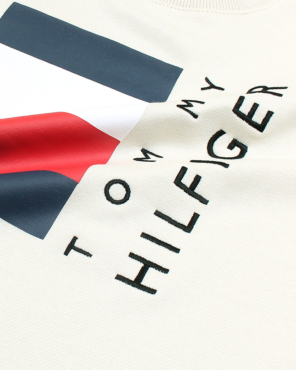 Premium T-H Boys Sweat - Off-White