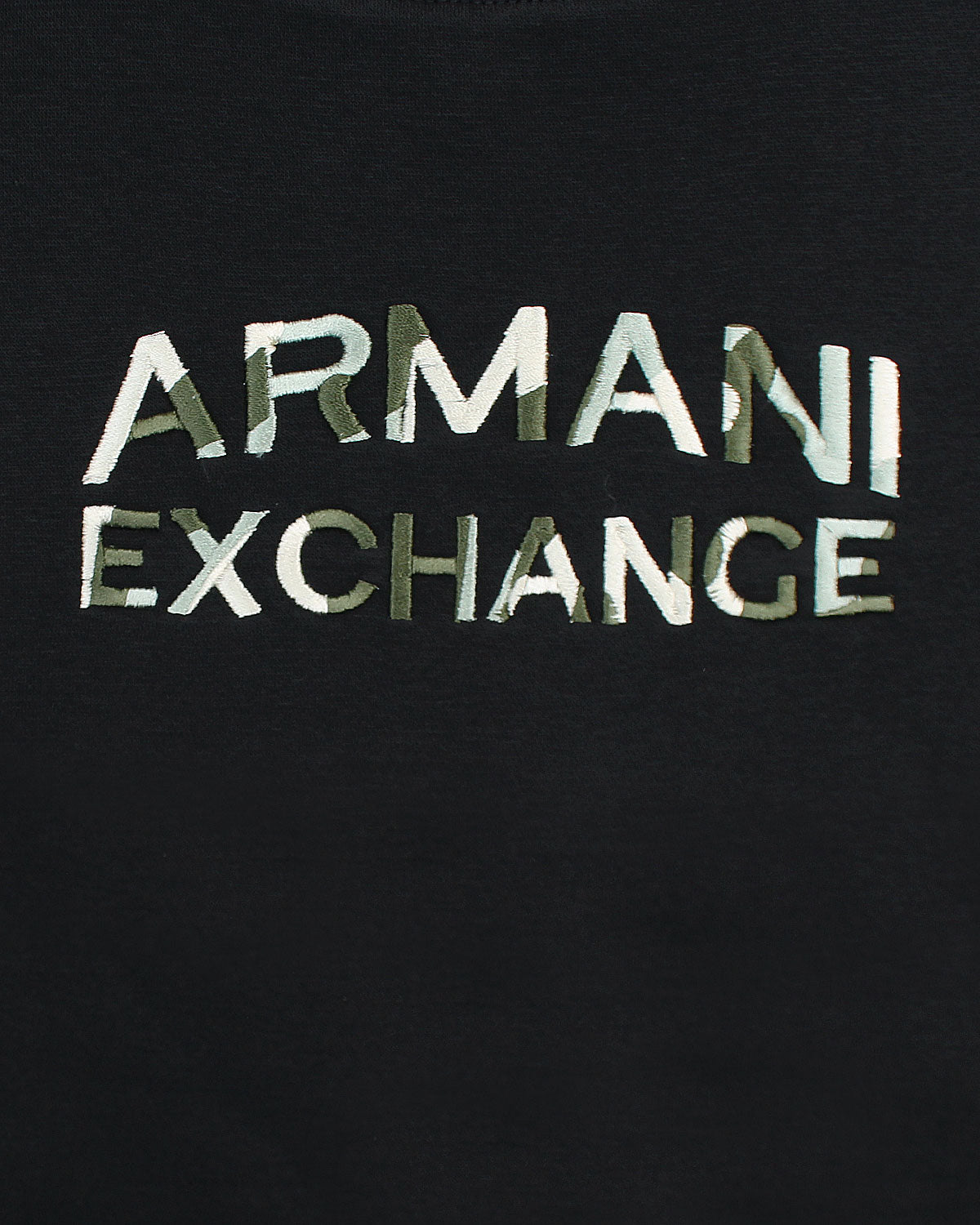 Exclusive A-X Camo Mens Sweat - Black