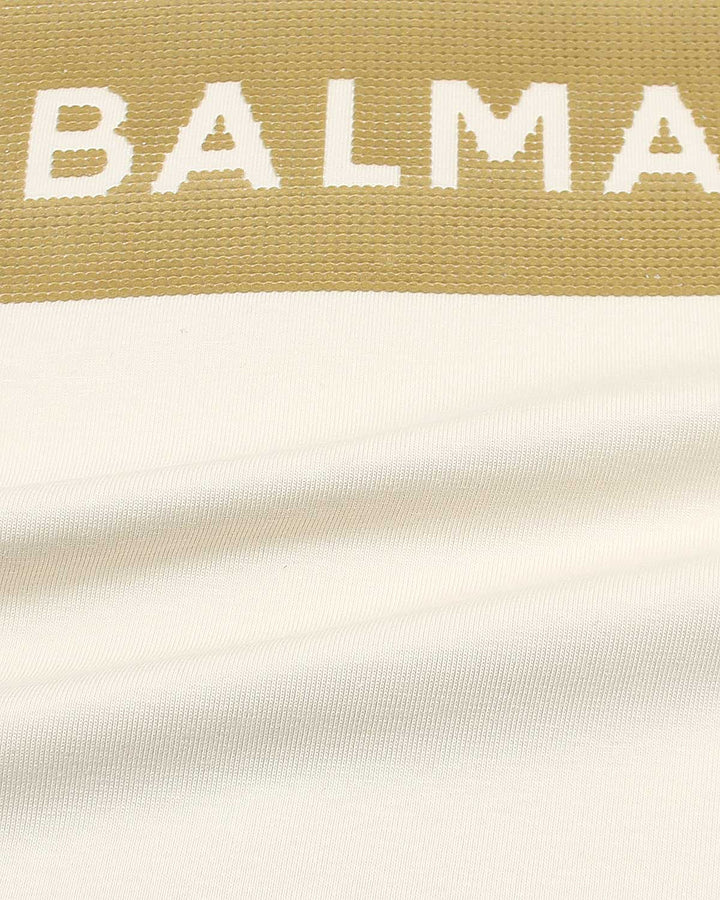 Exclusive B-L-M-N Gold Tee - Off White