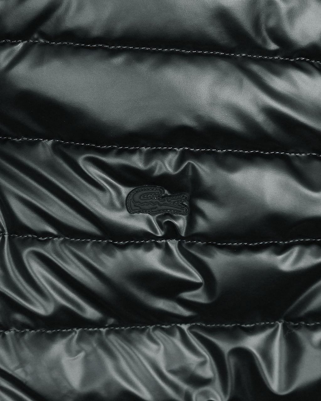 Premium Mens Quilted Nylon L-C-O-S-T Gillet - Black