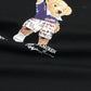 Exclusive Kids Flowes Bear Tee - Black