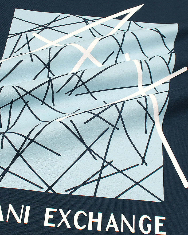 A/X World Design Tee - Navy Blue