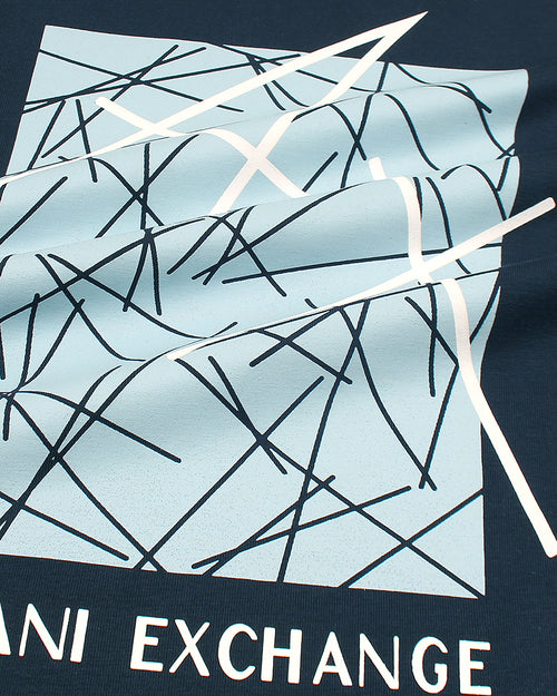 A/X World Design Tee - Navy Blue