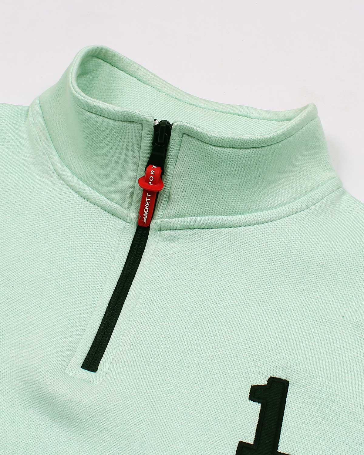 Classic HKT Quater Zipper - C Green