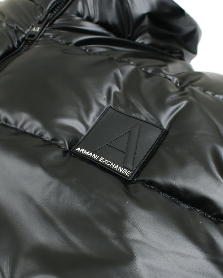 Men's AX. Puffer Jacket - Black