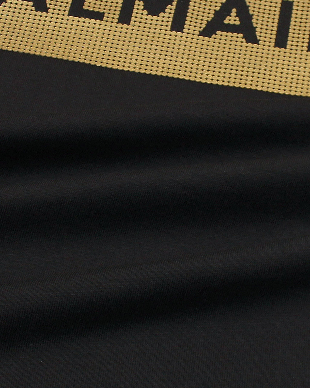 Exclusive B-L-M-N Gold Tee - Black
