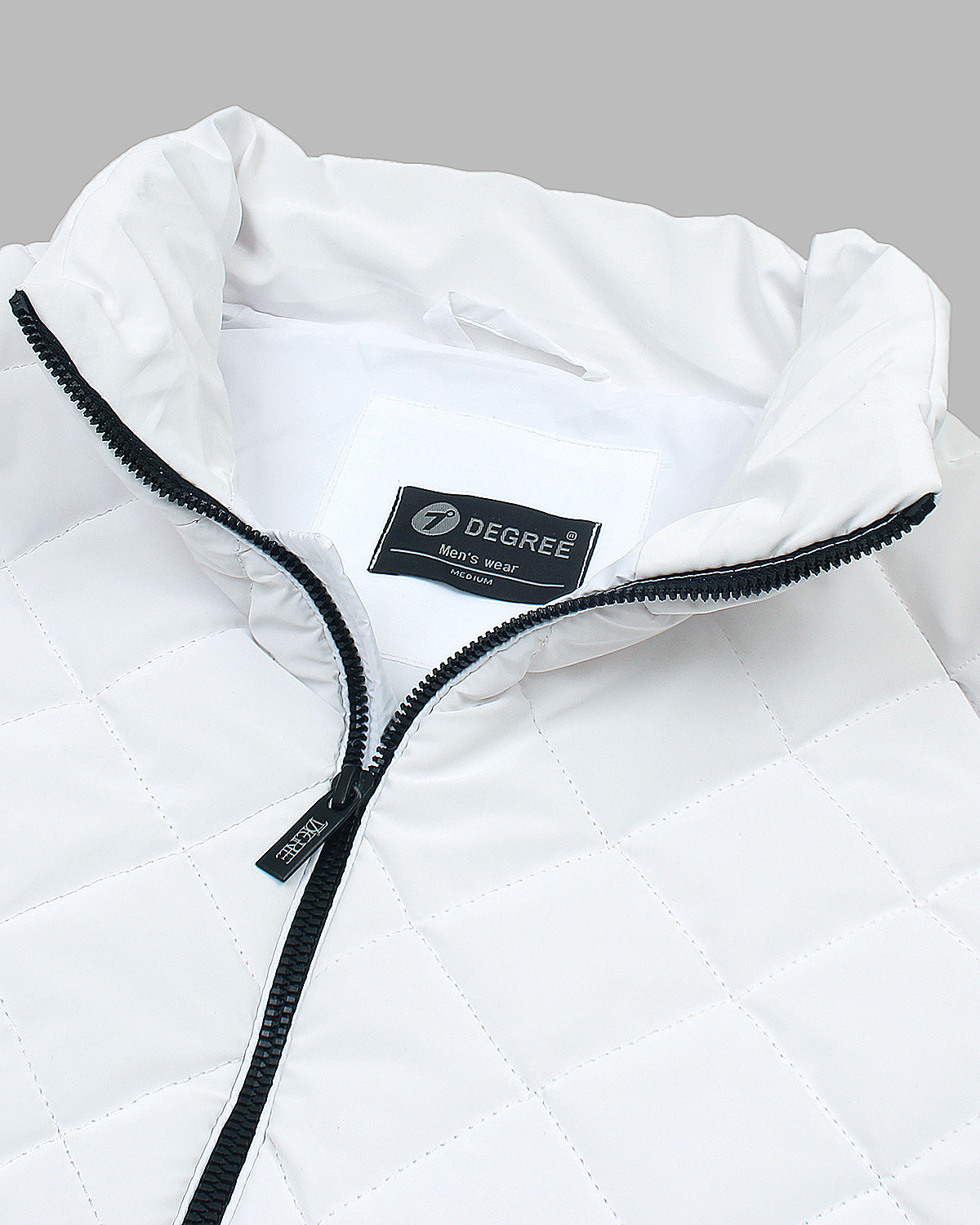 Exclusive Diamond Cut Gillet - White