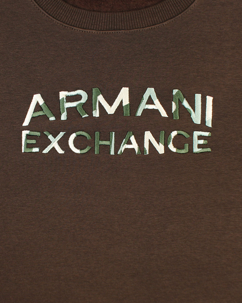 Exclusive A-X Camo Mens Sweat - Brown