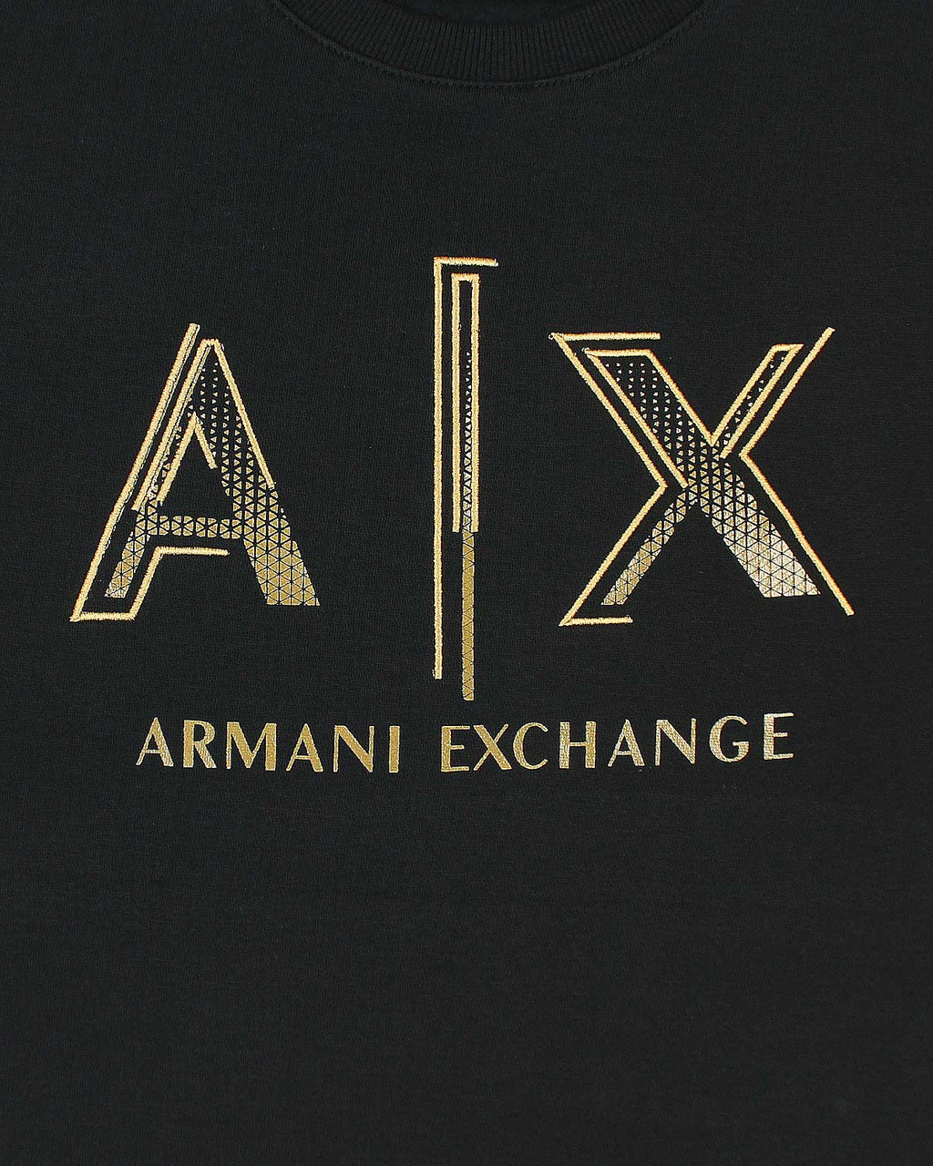 Premium A-X Gold Mens Sweat - Black