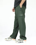Premium Relaxed Fit Micro Trouser - Green