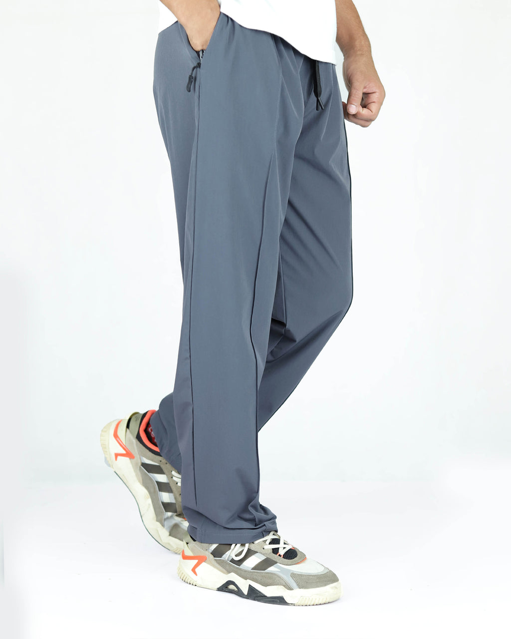 Premium Everyday Straight Leg Trouser - Grey