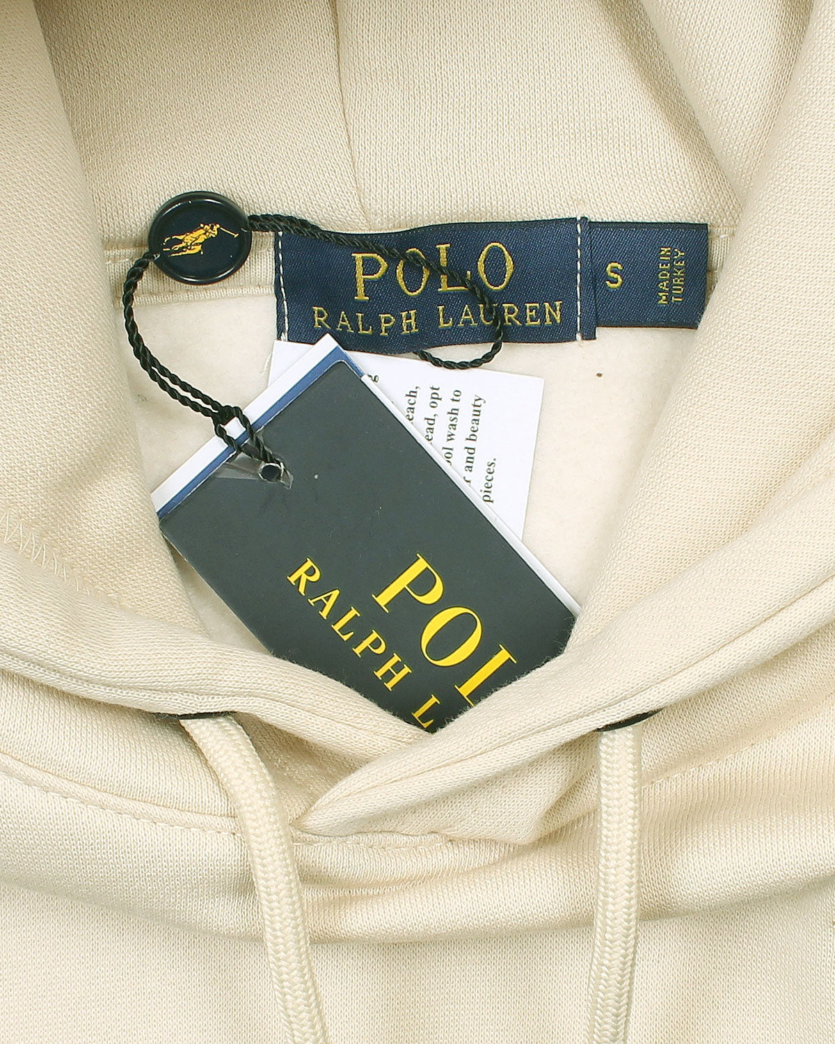 Men's Oversized Palm Hoddie - Off White
