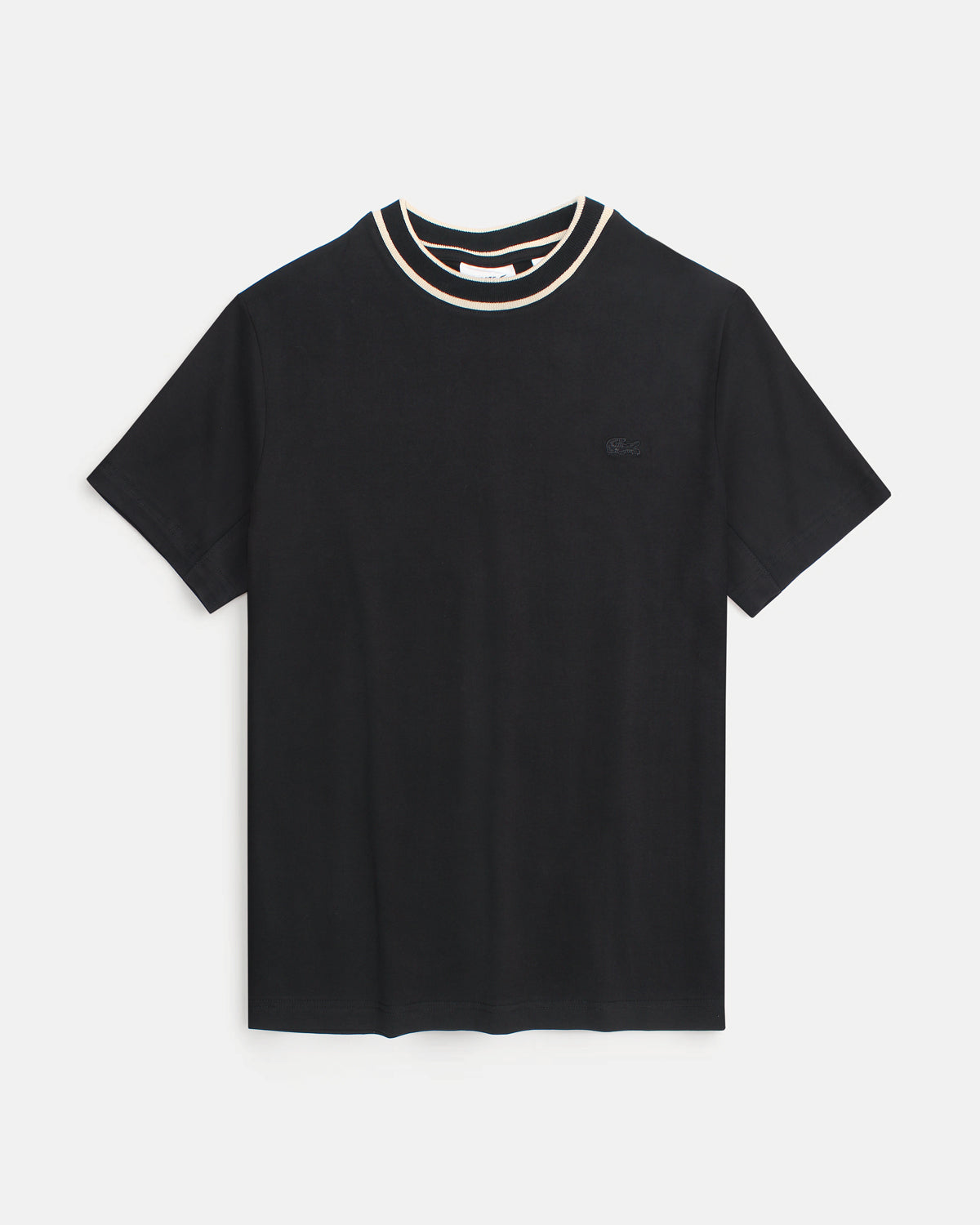 Men's Lac. Minimal Oversize T Shirt - Black