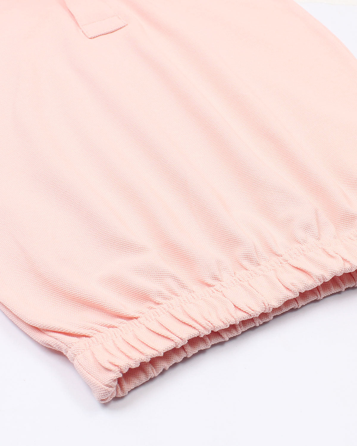 Premium Baby Girl Lac. Polo Shirt - Baby Pink