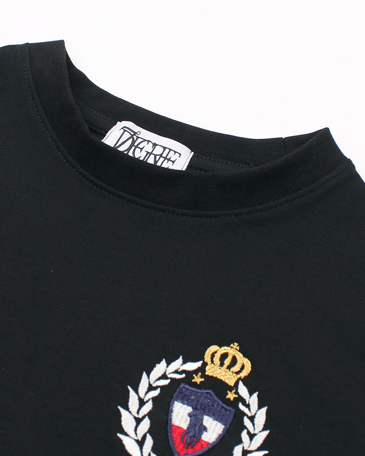 Kids IT Flag Tracksuit - Black