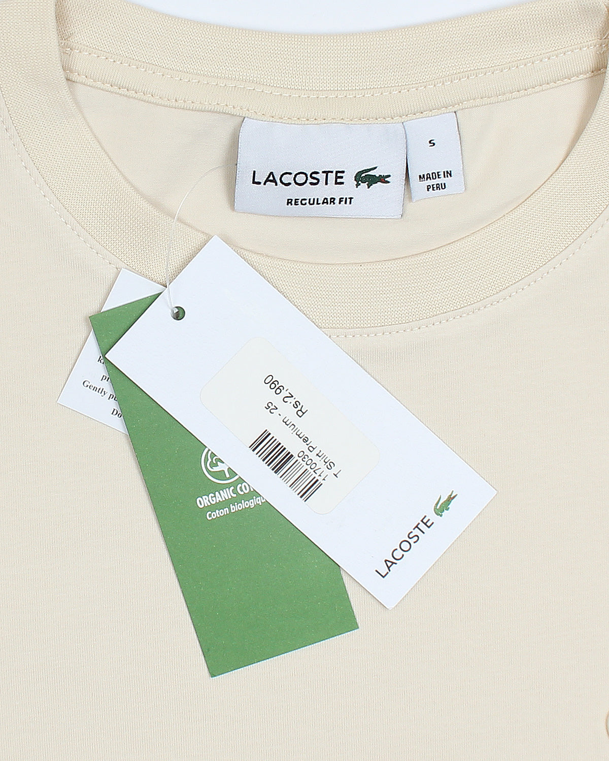 Iconic L-C-O-T Basic Men Tee - Off White