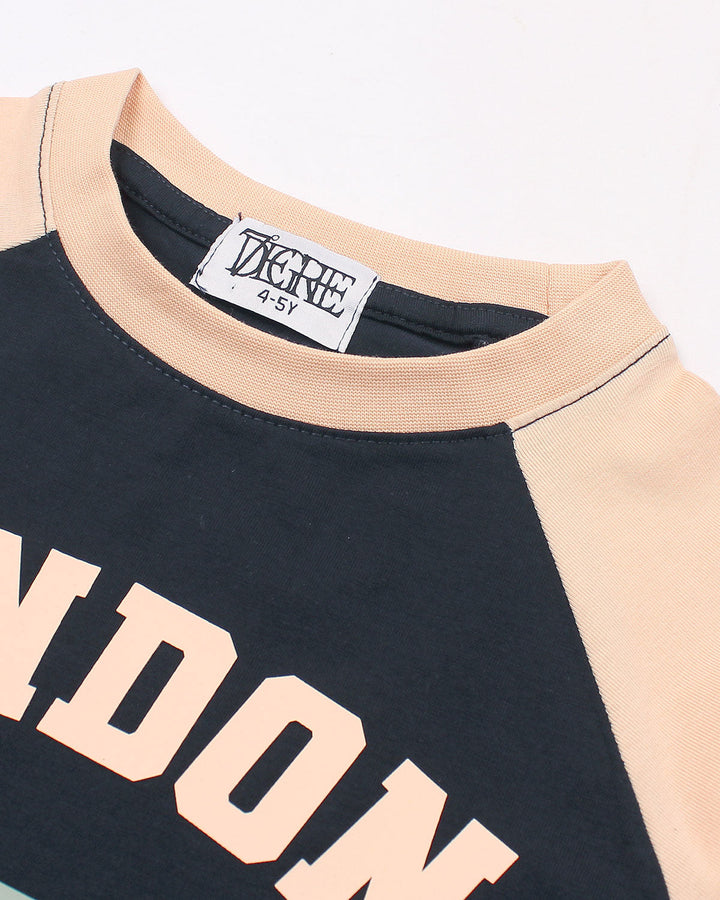Kids London Tracksuit - Peach