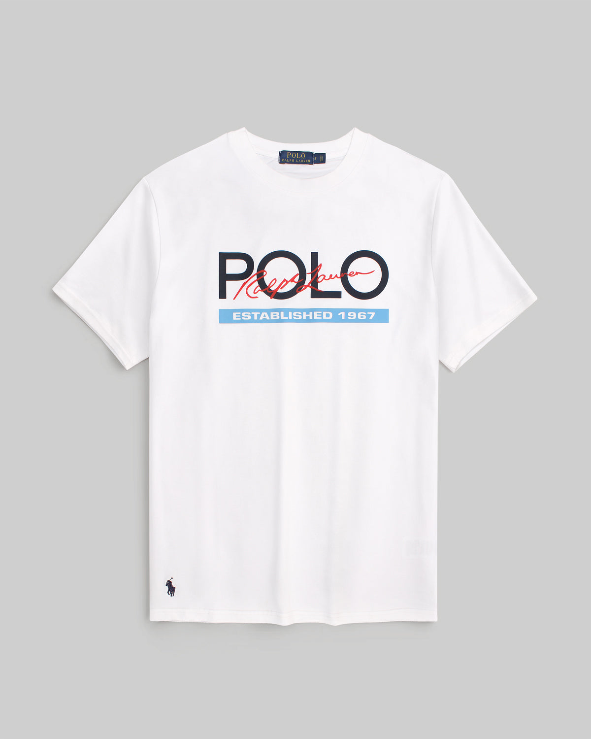 Men's Polo Signature T Shirt - White