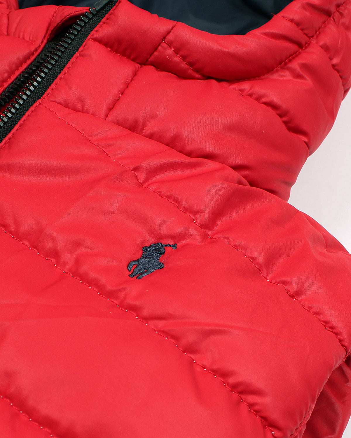 Exclusive Kids Hodded Gillet - Red