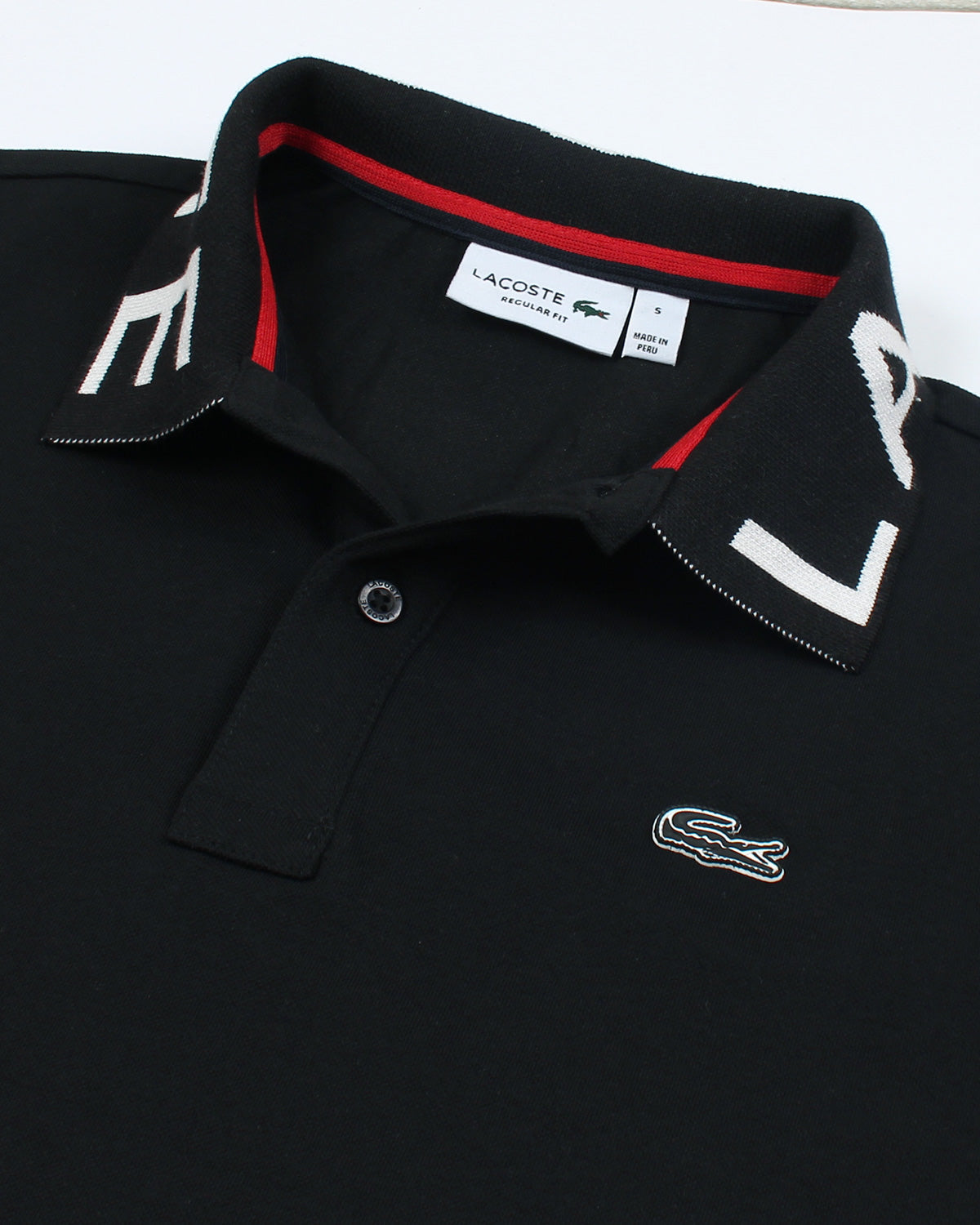 Exclusive L-O-C-T Collar D. Men Polo - Black