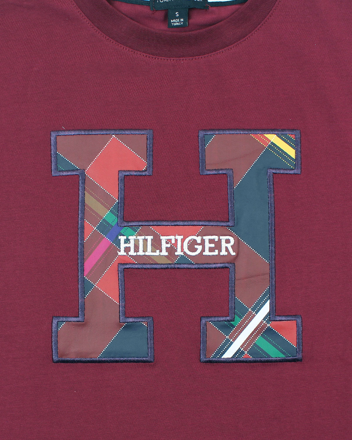 Men's Hil. Motive T Shirt - Maroon