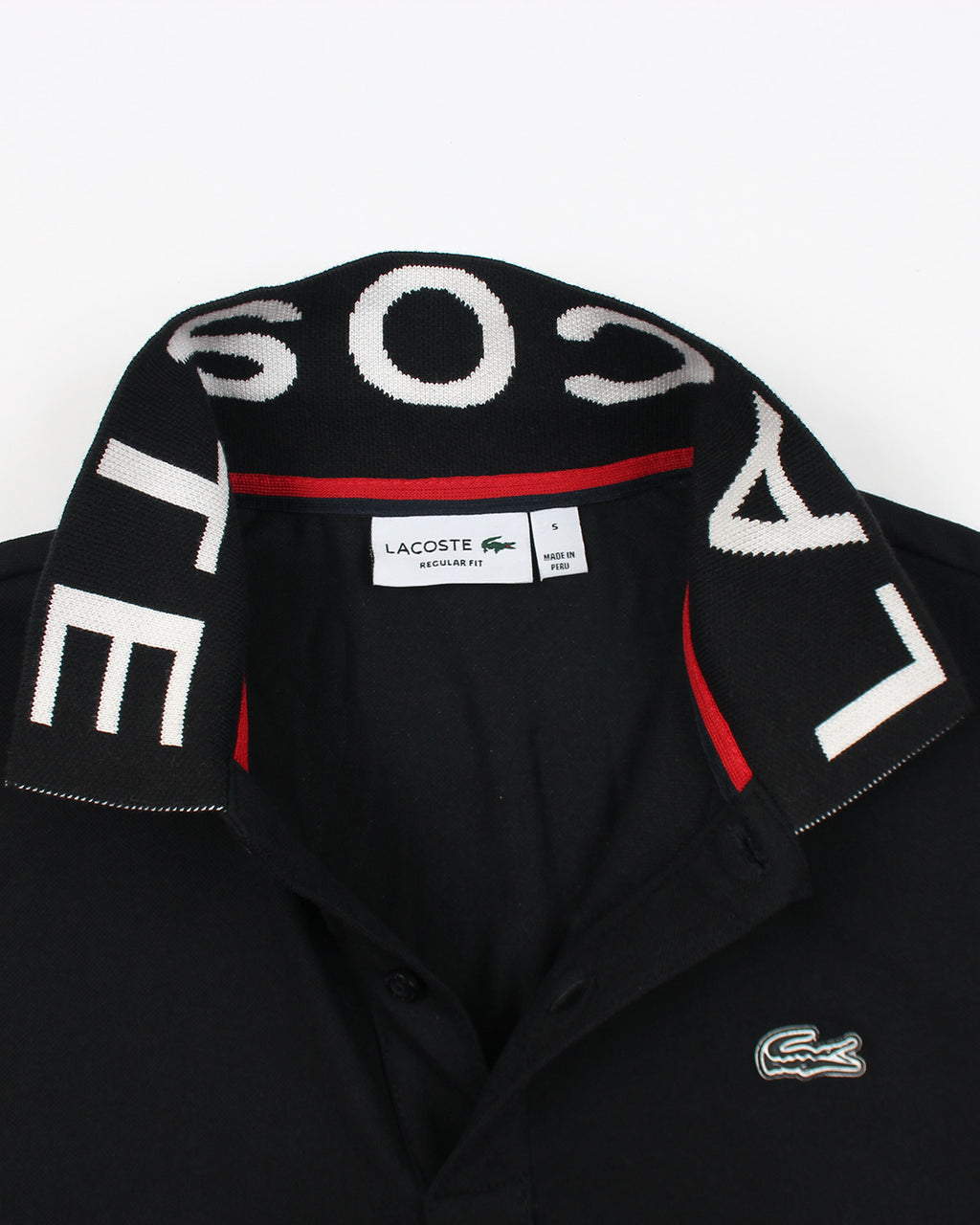 Exclusive L-O-C-T Collar D. Men Polo - Black