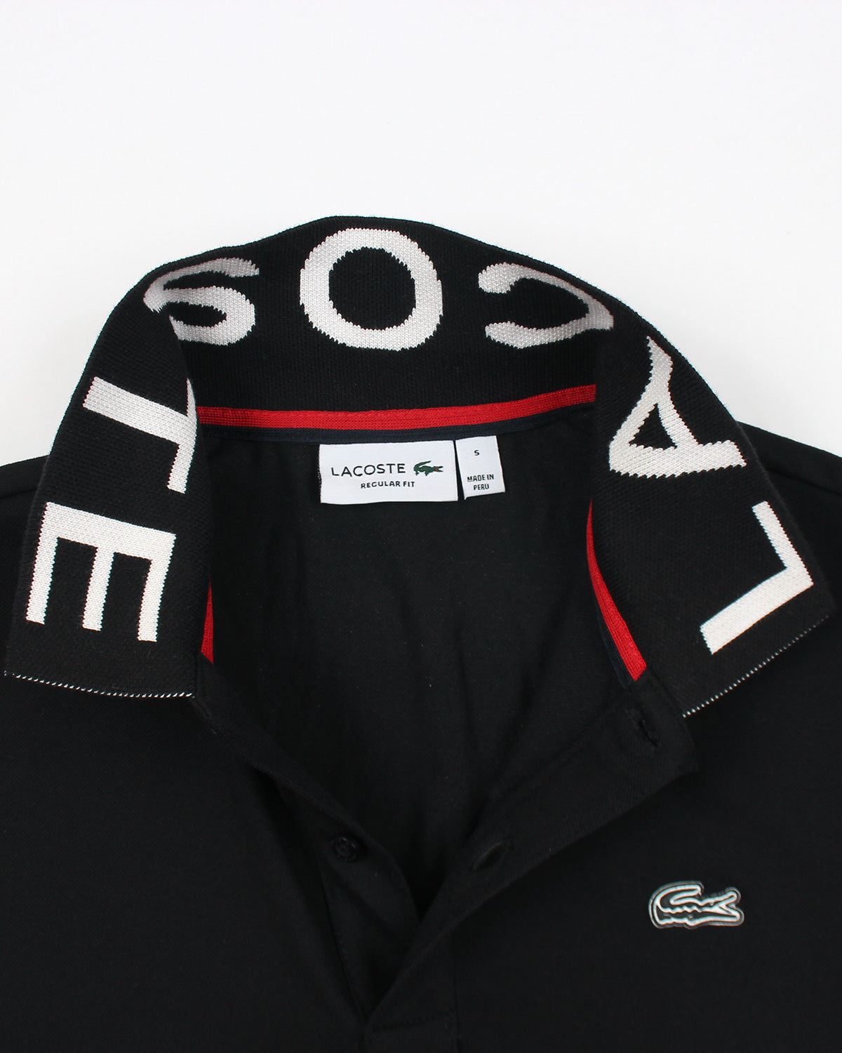 Exclusive L-O-C-T Collar D. Men Polo - Black