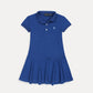 Premium Baby Girl R-L Polo Dress - Royal Blue
