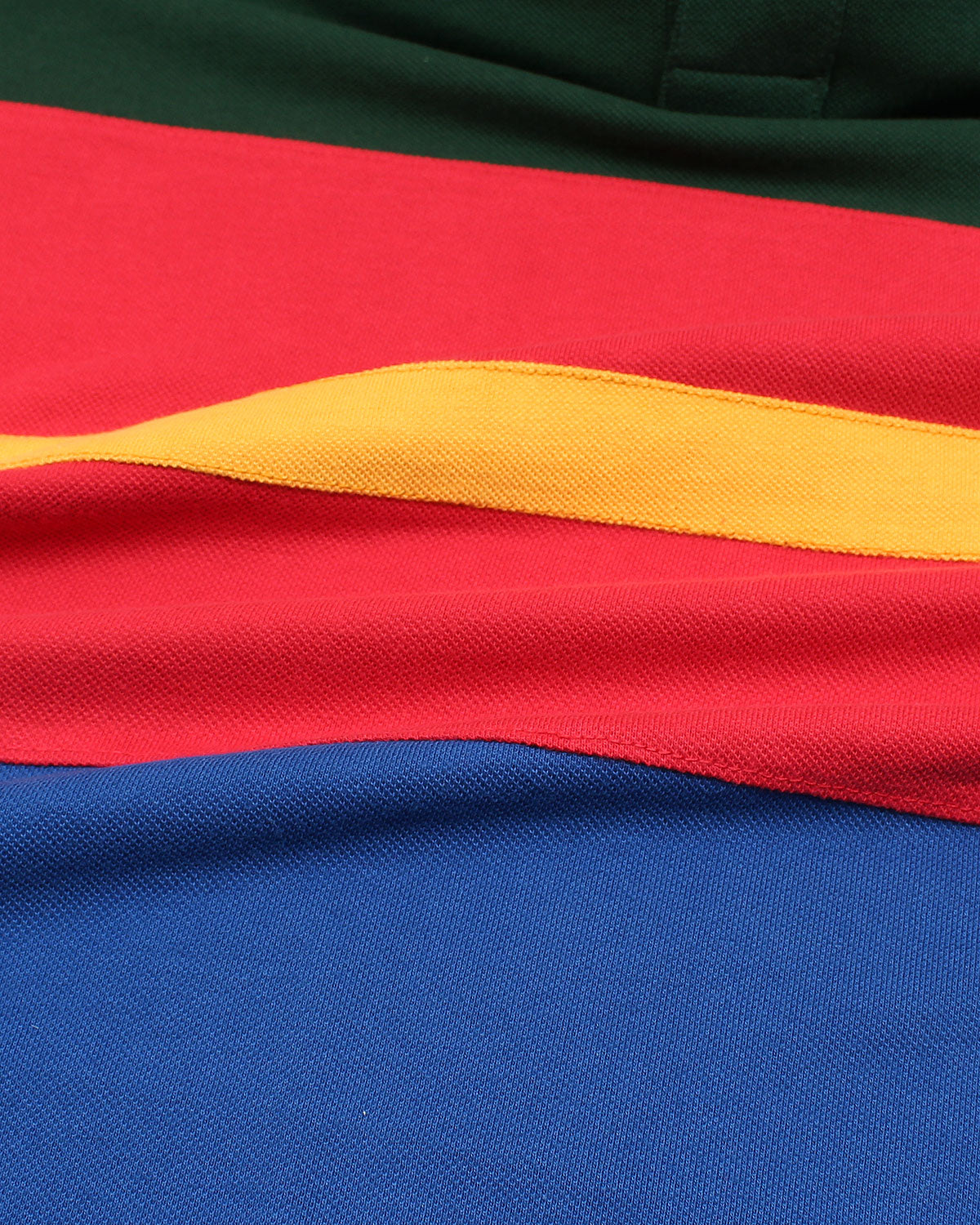 Exclusive R-L Men Multi Color Polo - G-R-B