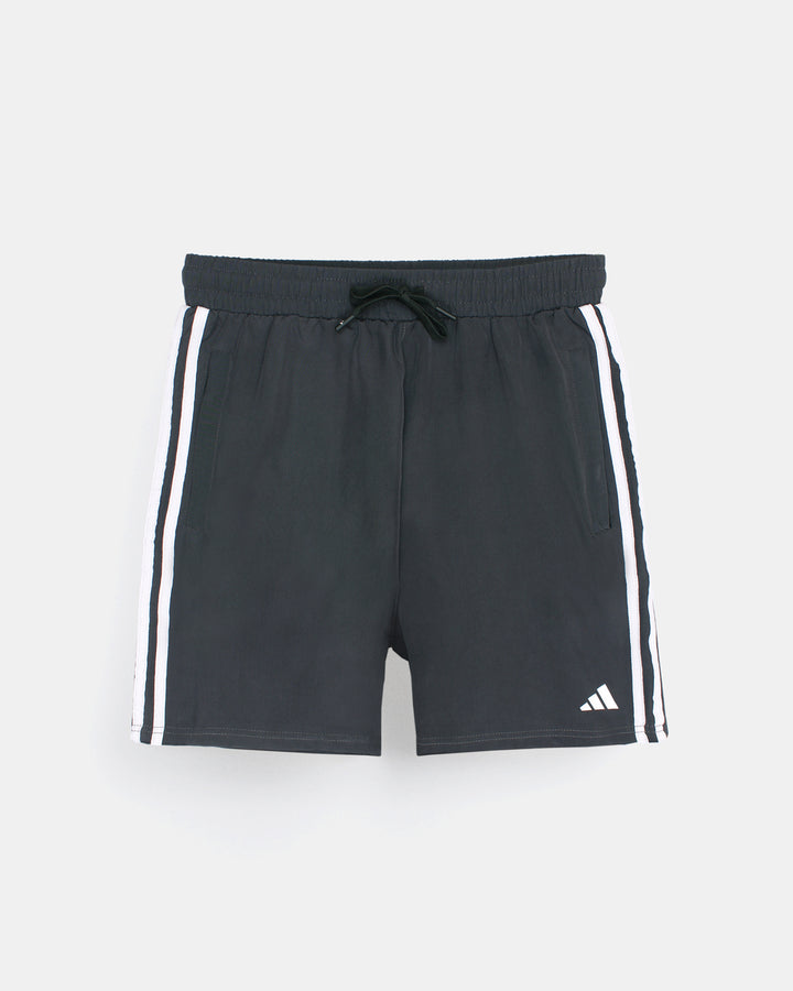 Adi. Men's Sportswear Future Icons 3‑Stripes Short - Grey