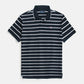 Exclusive G-A-N-T Men Stripper Polo Shirt - Navy Blue