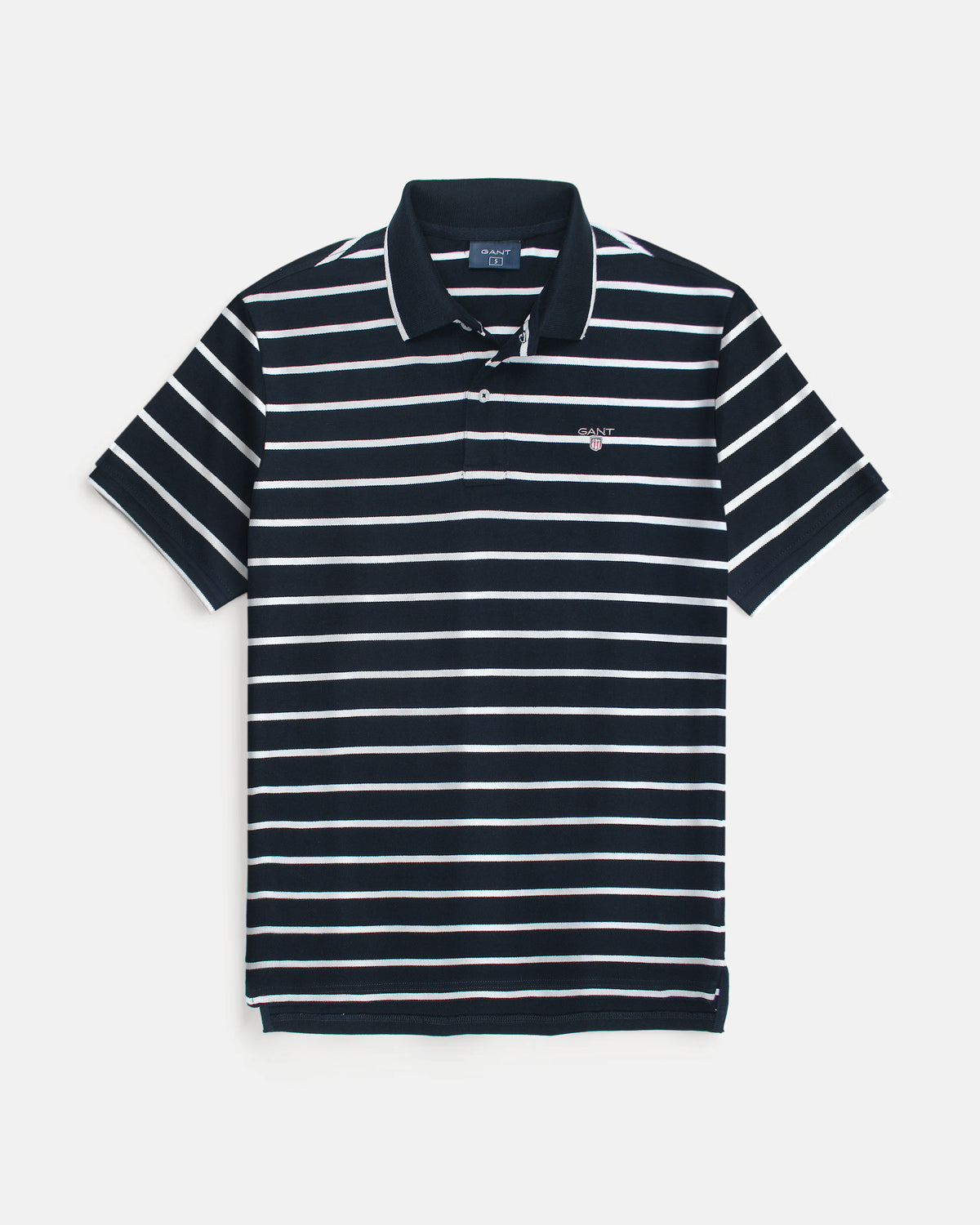 Exclusive G-A-N-T Men Stripper Polo Shirt - Navy Blue
