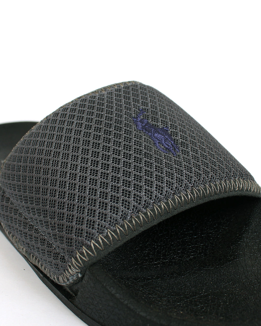 Premium Polo Men's Slides - Grey