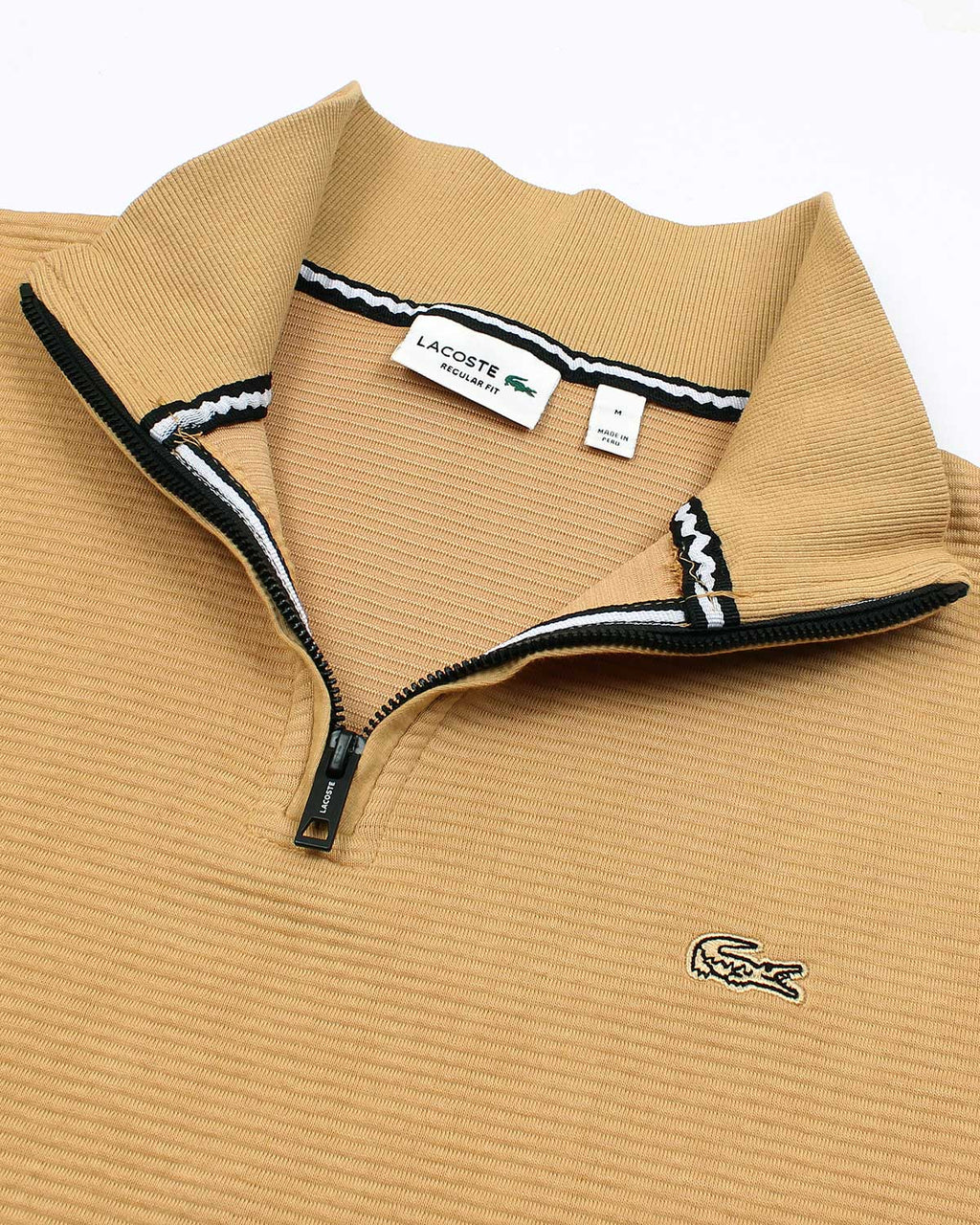 Premium Men's Loc. Mock Neck - Brown