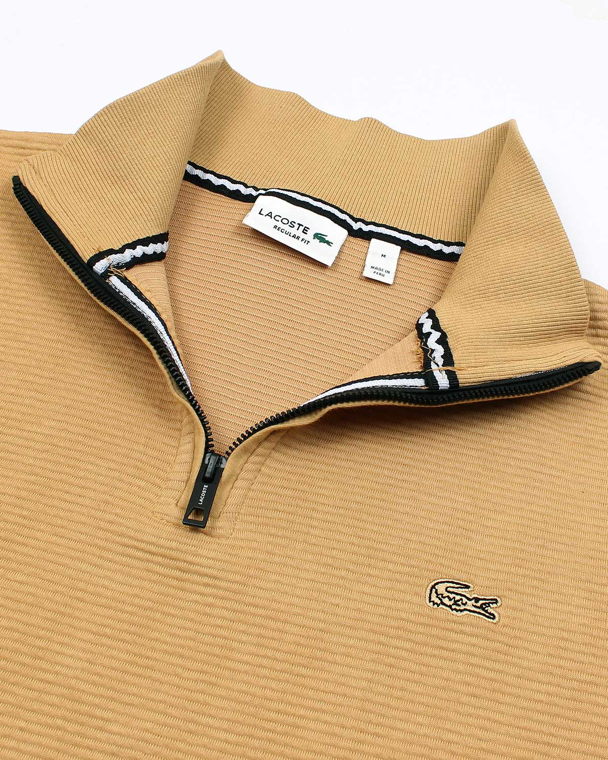 Premium Men's Loc. Mock Neck - Brown