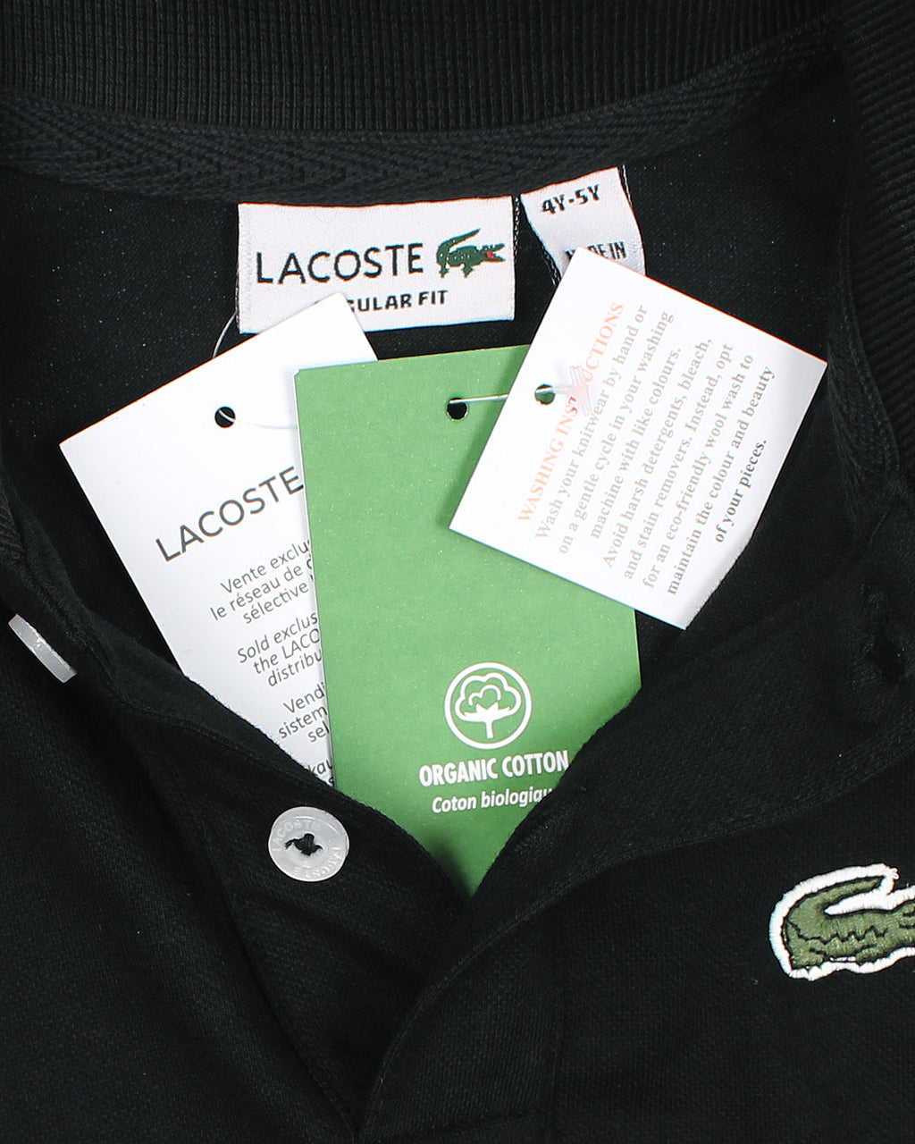 Exclusive Baby Girl Loc. Polo - Black