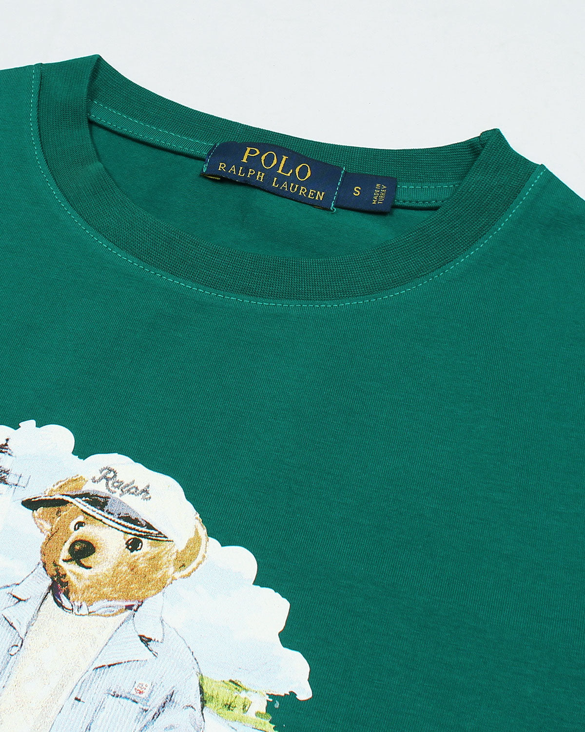Exclusive R/L Men Bear Tee - Green