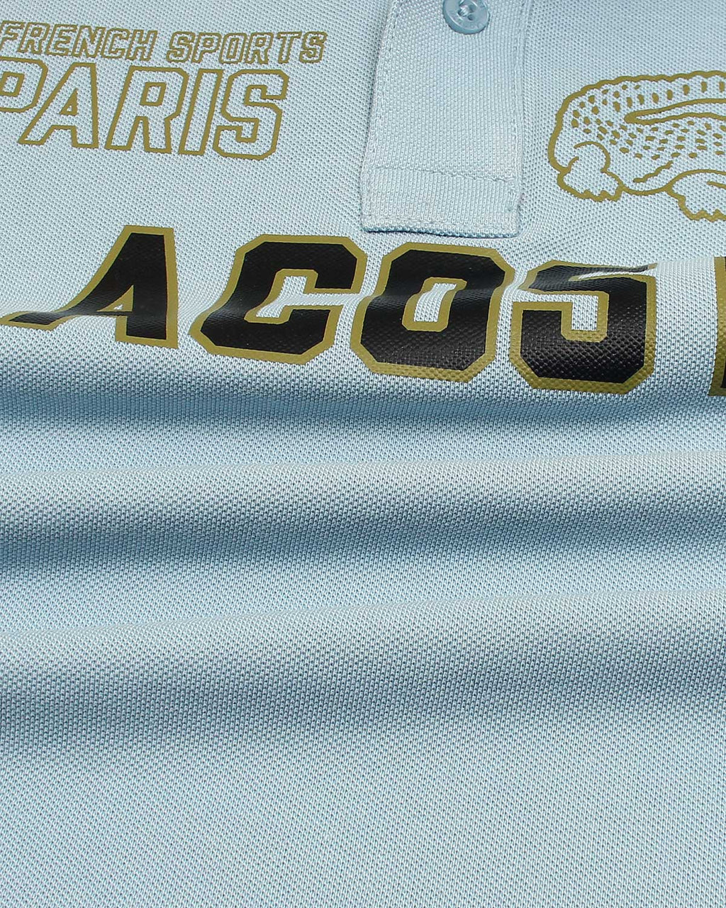 Premium Kids L-C-O-S-T Polo Shirt - Sky Blue