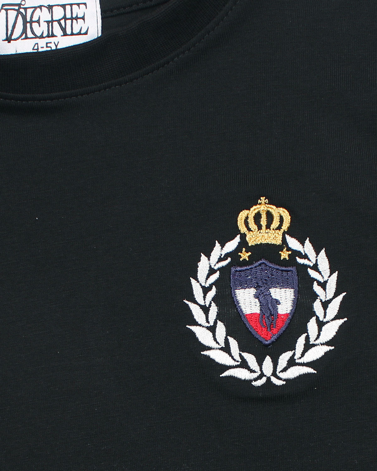 Kids IT Flag Tracksuit - Black