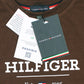 Exclusive Hilfiger Girls Crop Top Tee - Brown
